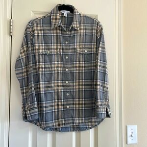 Old navy flannel boyfriend shirt